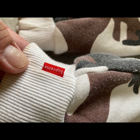 Supreme FW16 Camo Box Logo Hoodie size MED - Picture 4 of 5
